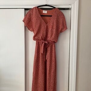 Sienna sky polka dot dress, XS
